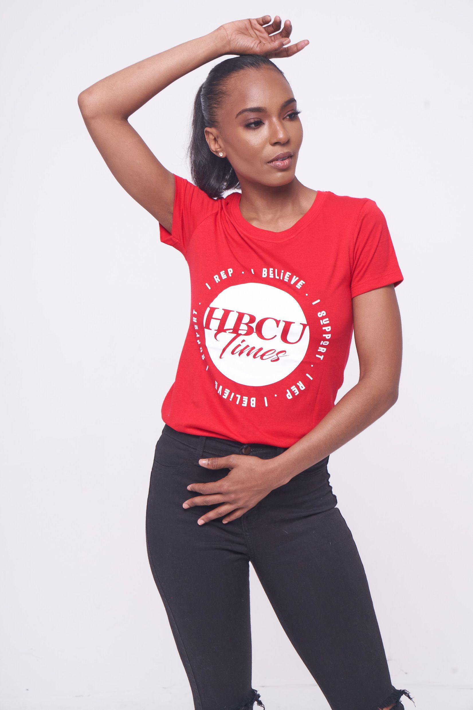 HBCU Times Short-sleeved Unisex T-shirts – I Rep. I Believe. I Support HBCU Times