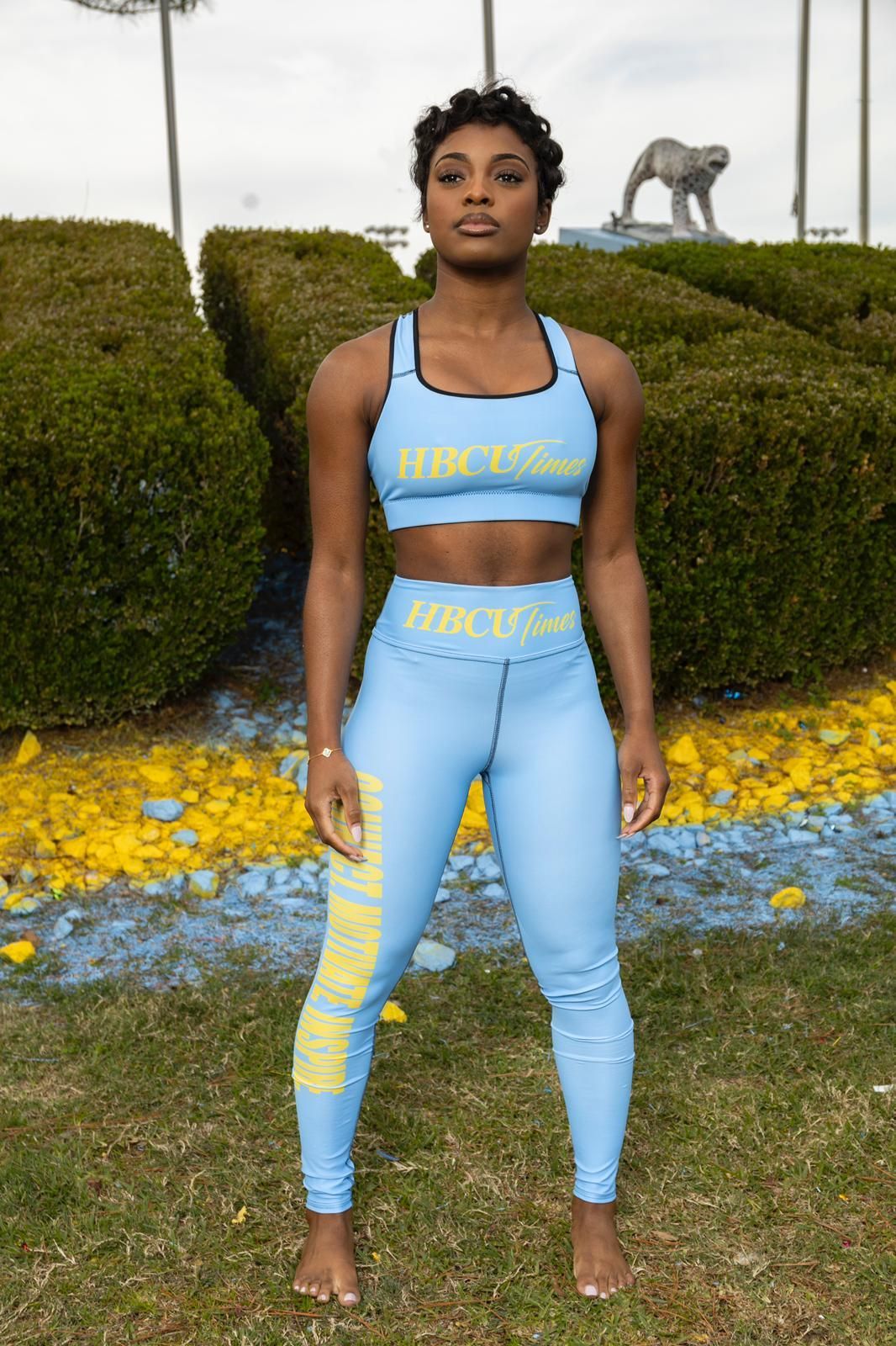 HBCU Times Sports Bras and Leggings