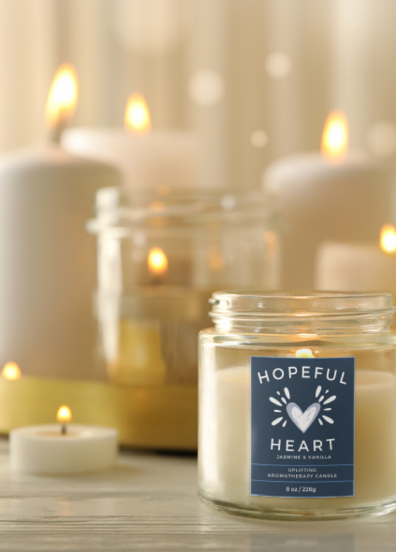 Hopeful Heart Candle