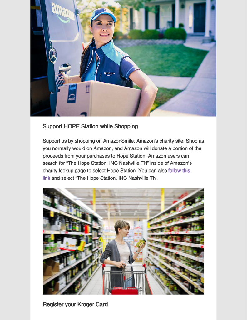 A woman is carrying a box and a woman is shopping in a grocery store.