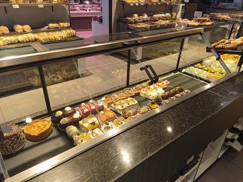 Tagesabdeckung für Konditorei und Bäckerei