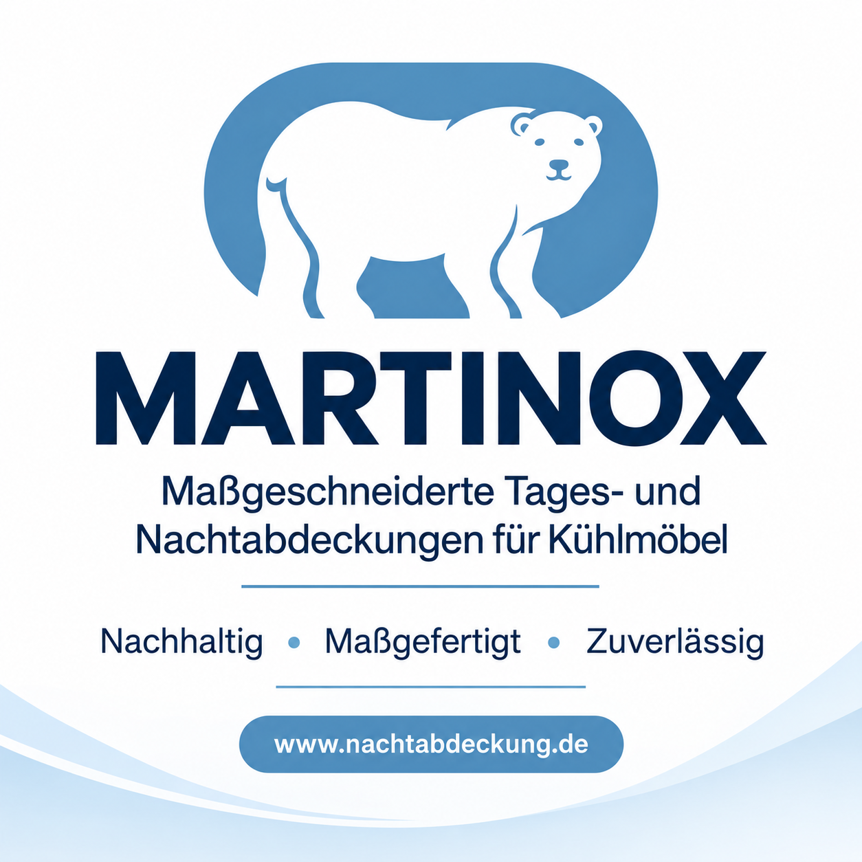 MARTINOX – maßgefertigte Tages- und Nachtabdeckungen für Kühlmöbel
