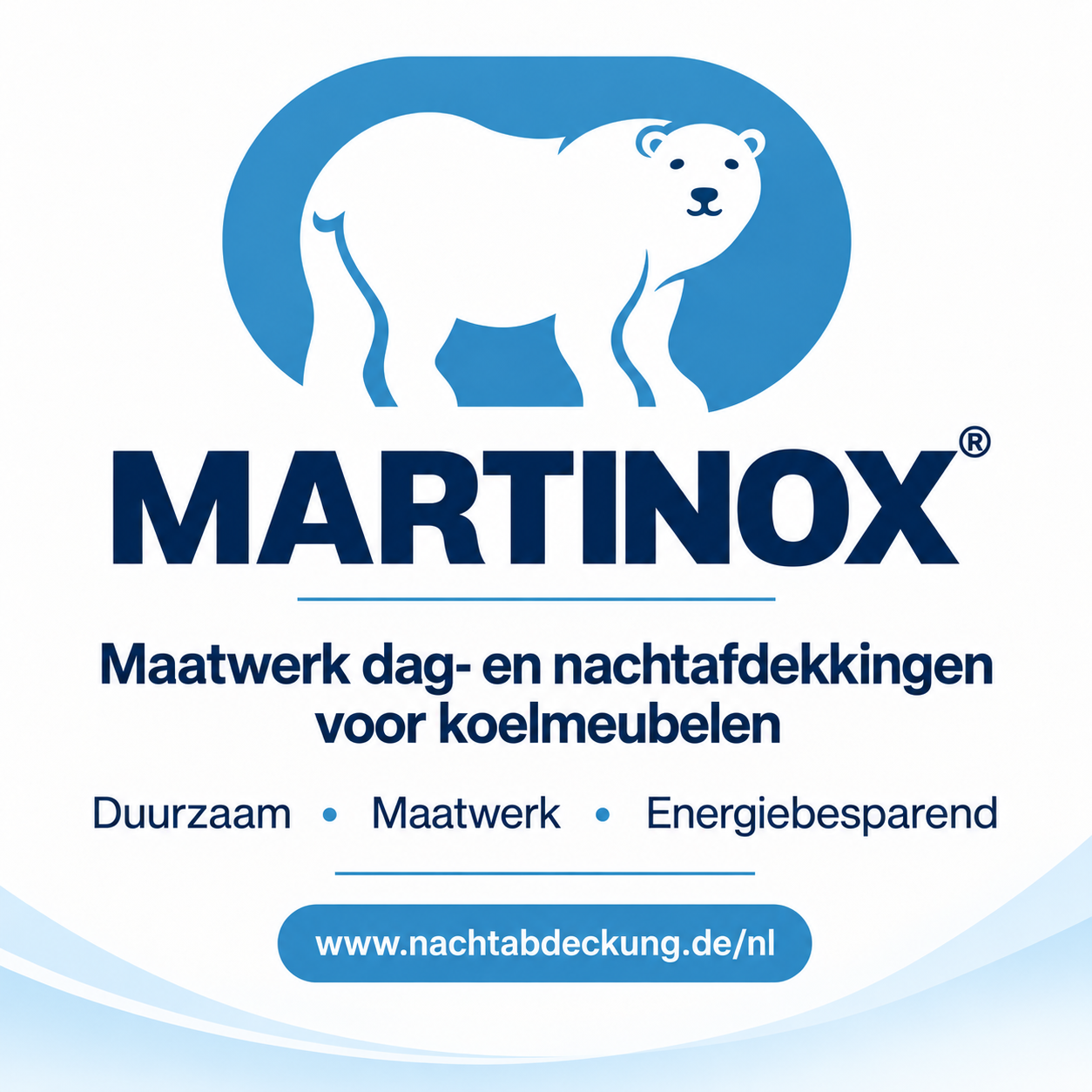 MARTINOX – maatwerk dag- en nachtafdekkingen voor koelmeubelen