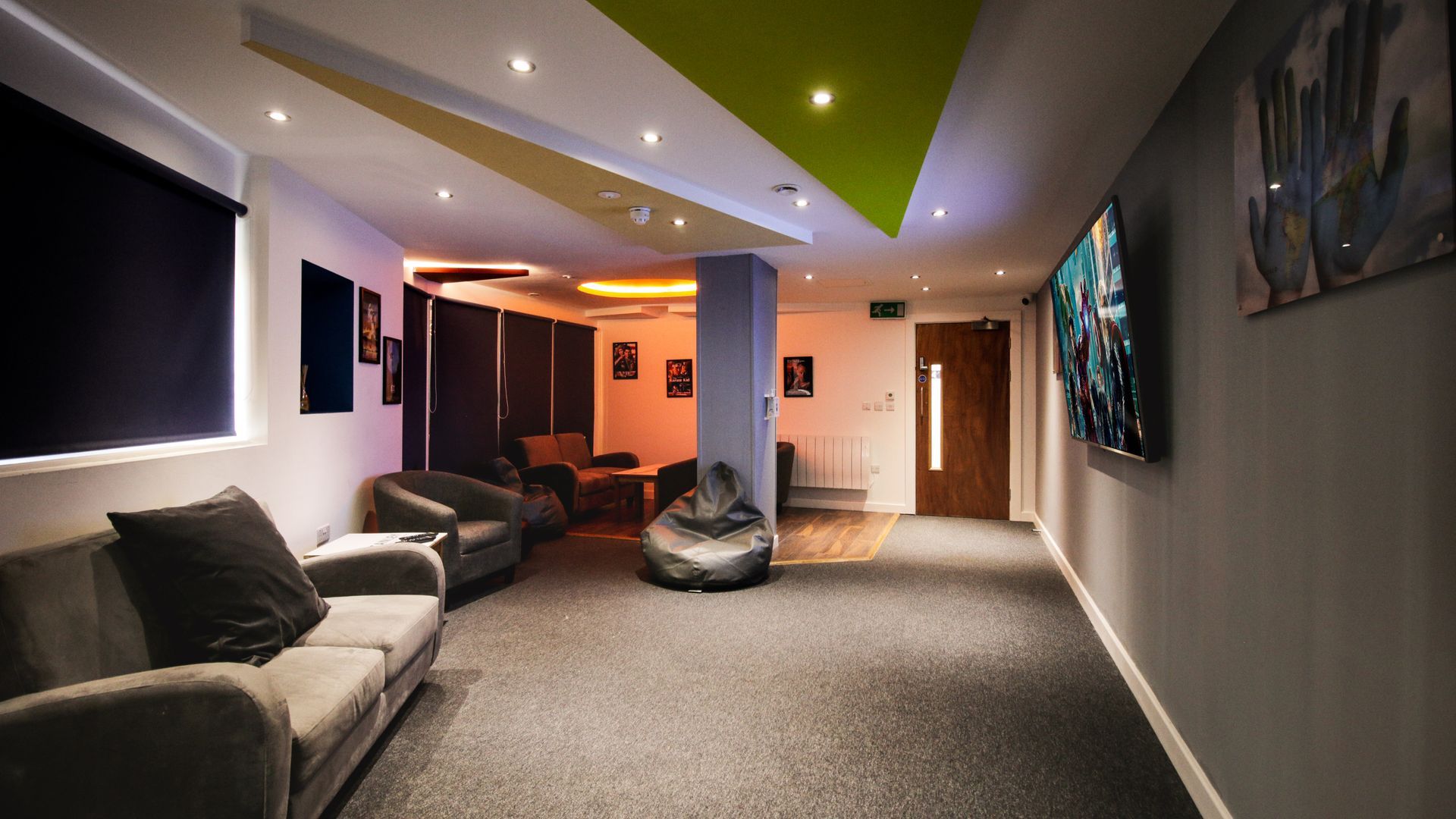 Stanley House Student Living cinema
