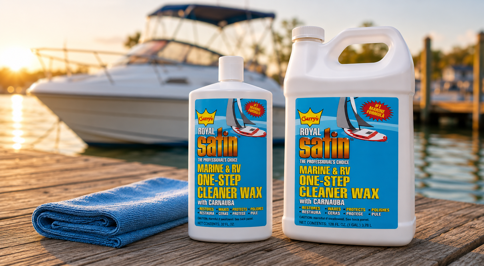 Boat Cleaner and Wax