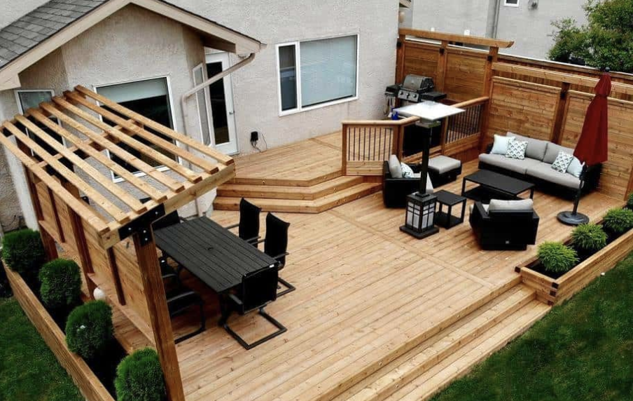 deck restoration project in Maryland