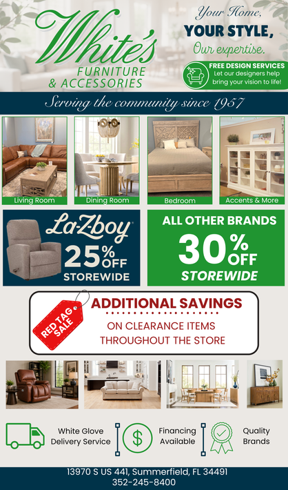 White's Furniture flyer