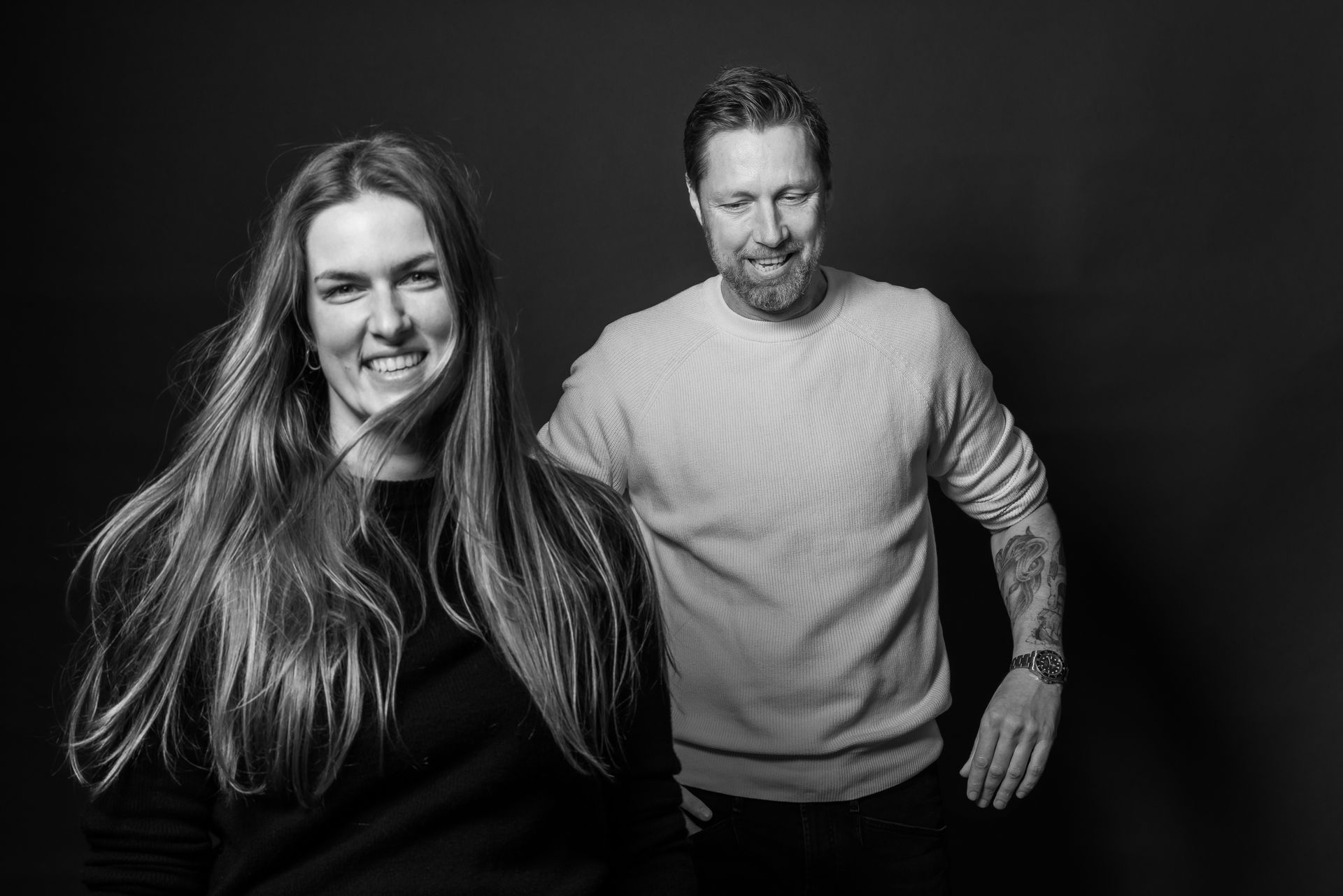 Photo of founders Cleo-Lane van der Wijk - Faber and Remco van der Wijk