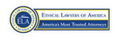 A logo for ethical lawyers of america america 's most trusted attorneys