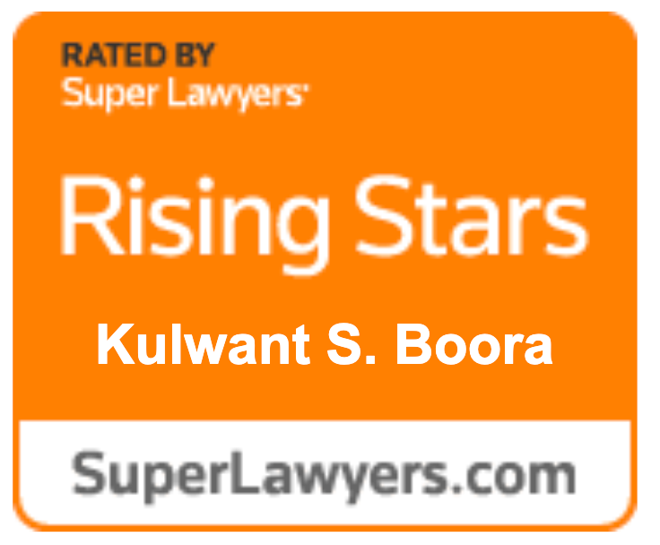 Rising stars kulwant s. boora is rated by super lawyers