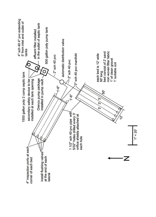 Rotated technical diagram with labeled measurements and arrows on a white background