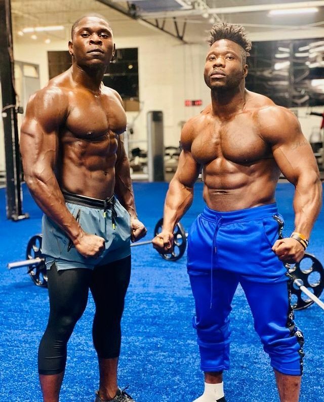 George Bamfo Jr. with Ludacris