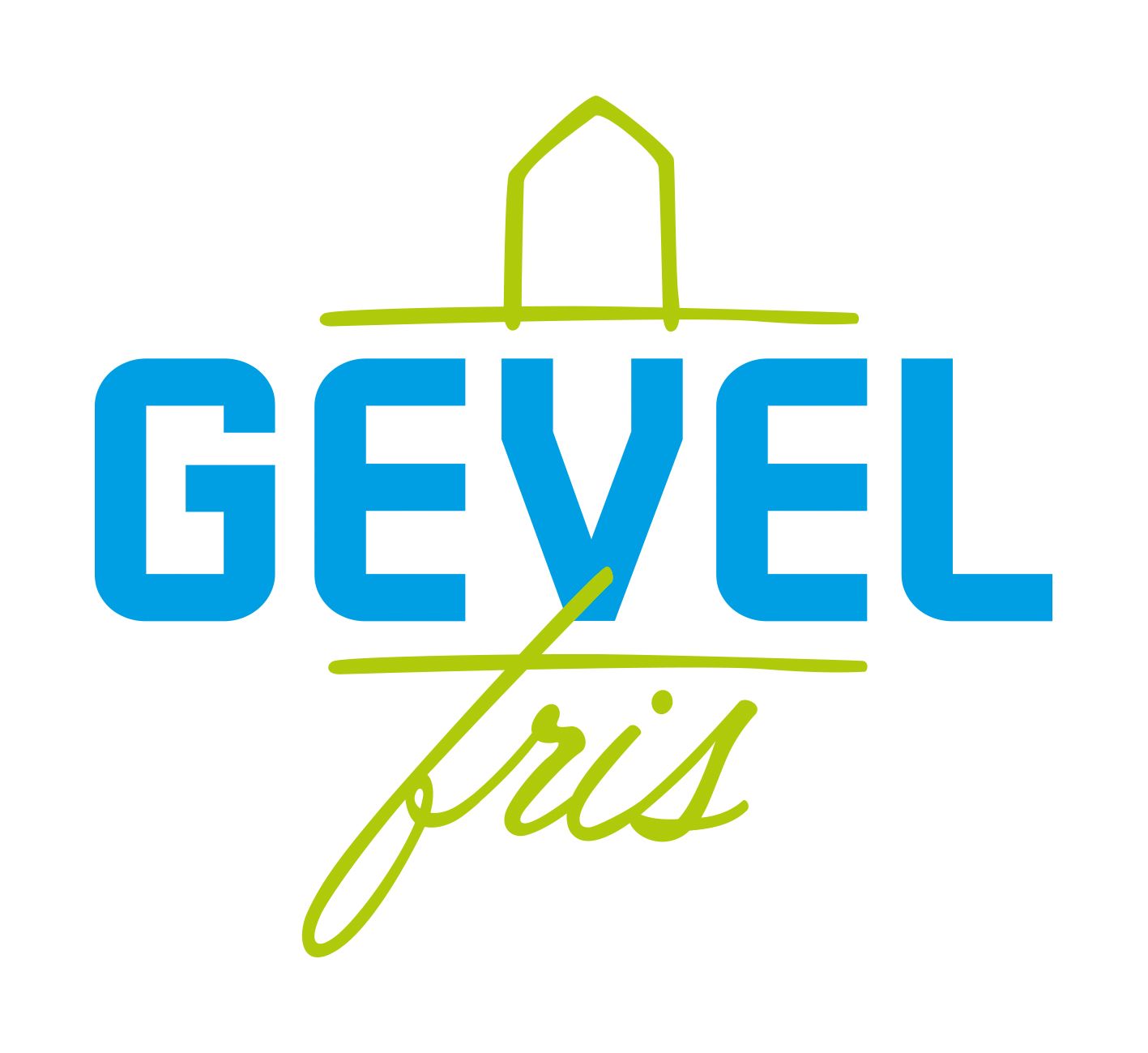 Logo met de blauwe tekst 