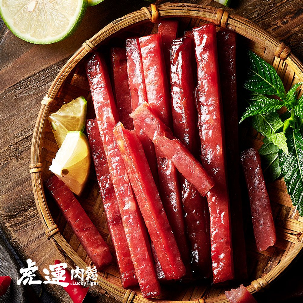 【虎運肉鬆】泰式檸檬棒棒肉乾 200g