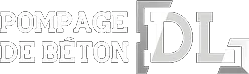 Un logo noir et blanc pour pompage de béton