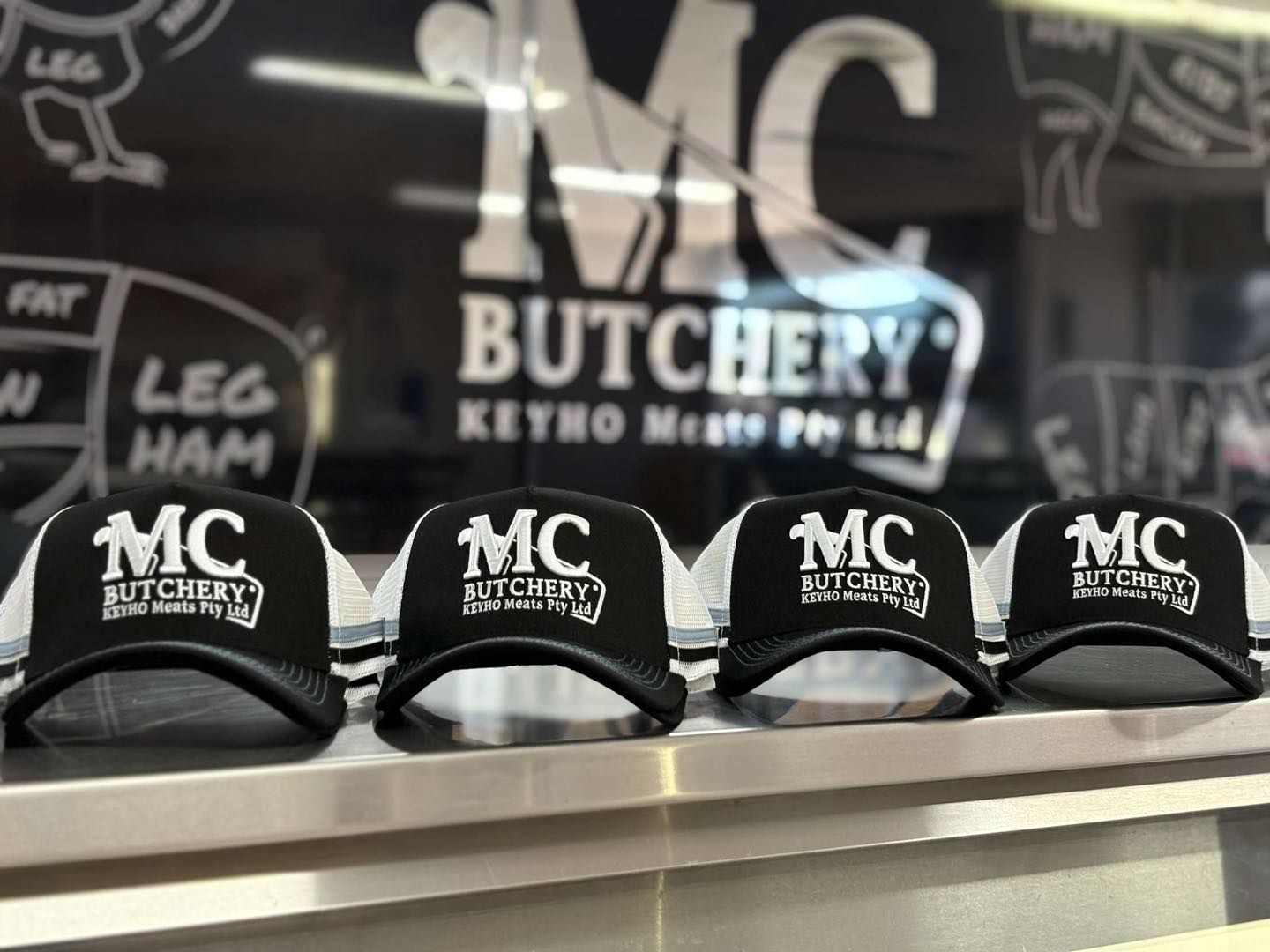 A Butcher 's Display Case Filled With Lots of Different Types of Meat — MC Butchery in Moranbah, QLD
