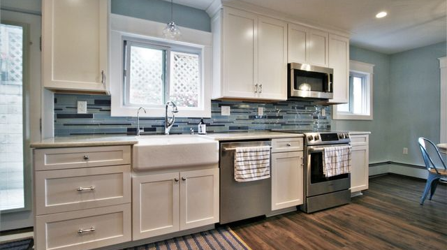 Completed custom kitchen remodeling project