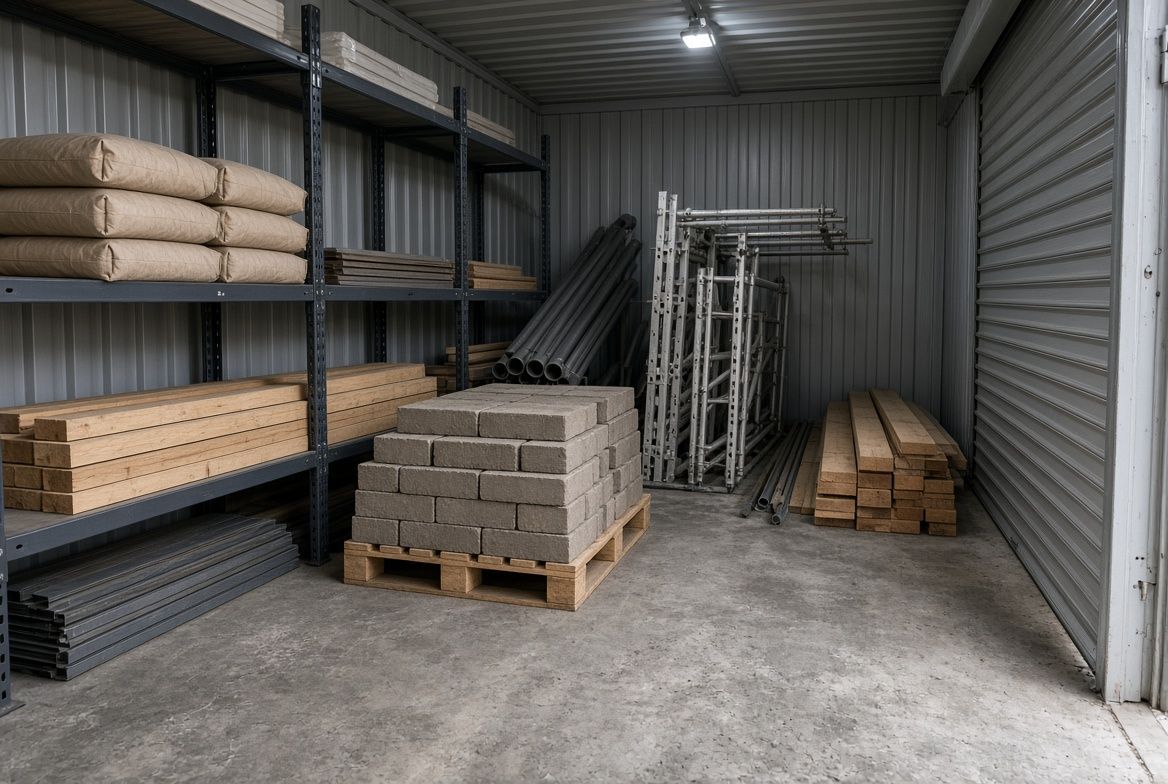 Storage Solutions for Building Site Materials