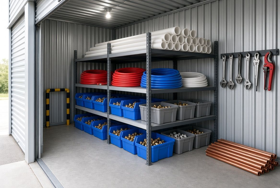 Storage Solutions for Plumbing Tools & Materials