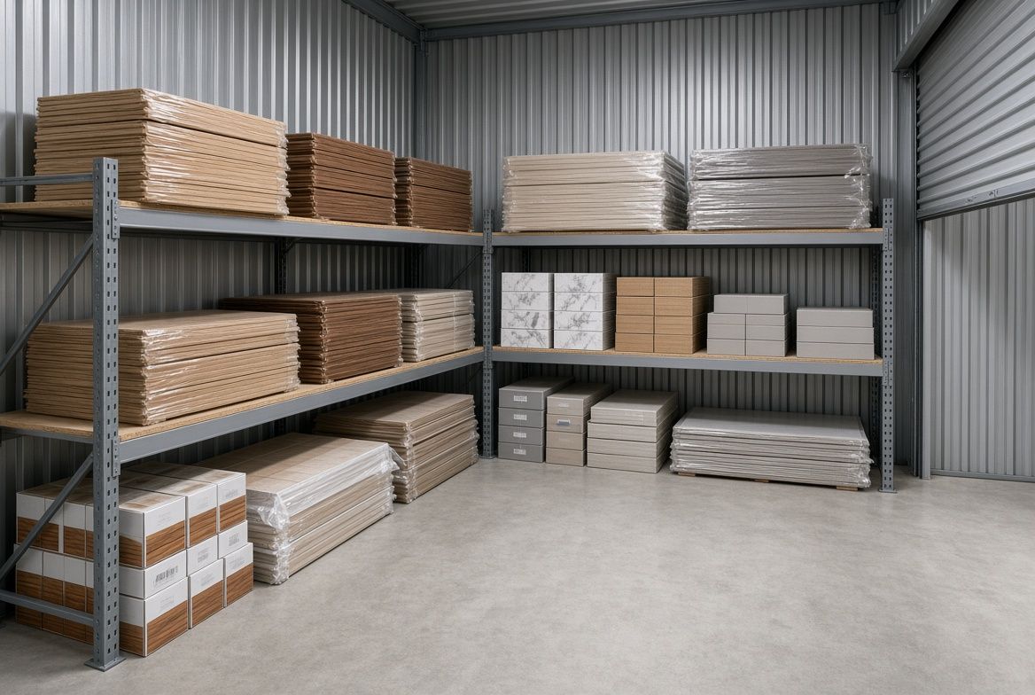 Protecting Flooring Materials in Storage