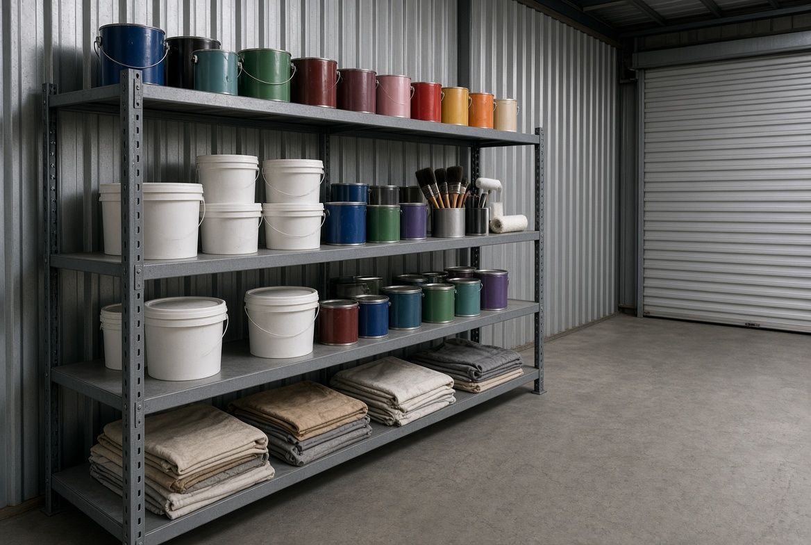Storing Paint & Decorating Supplies Safely