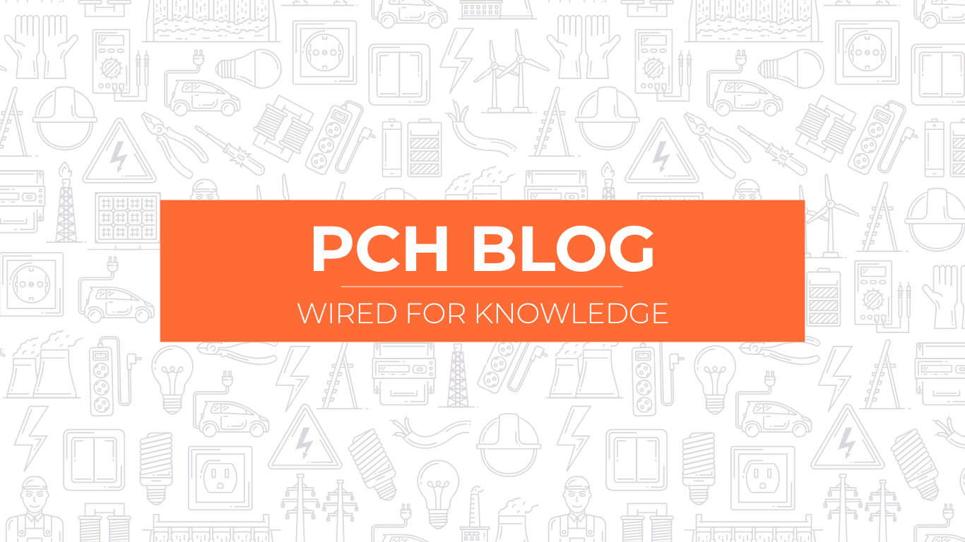 PCH Blog logo on orange banner over a light gray doodle background