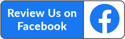 Blue button, white text 