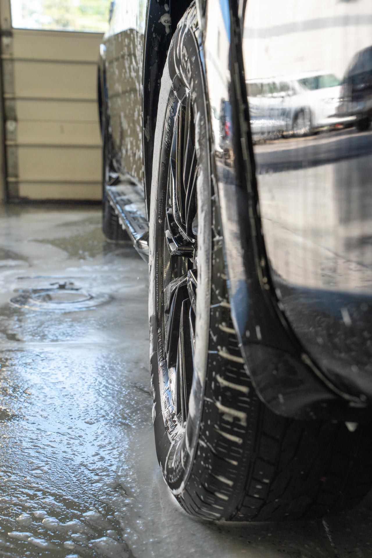 External Detailing - Showing the wash side of the car In Alpine, CA
