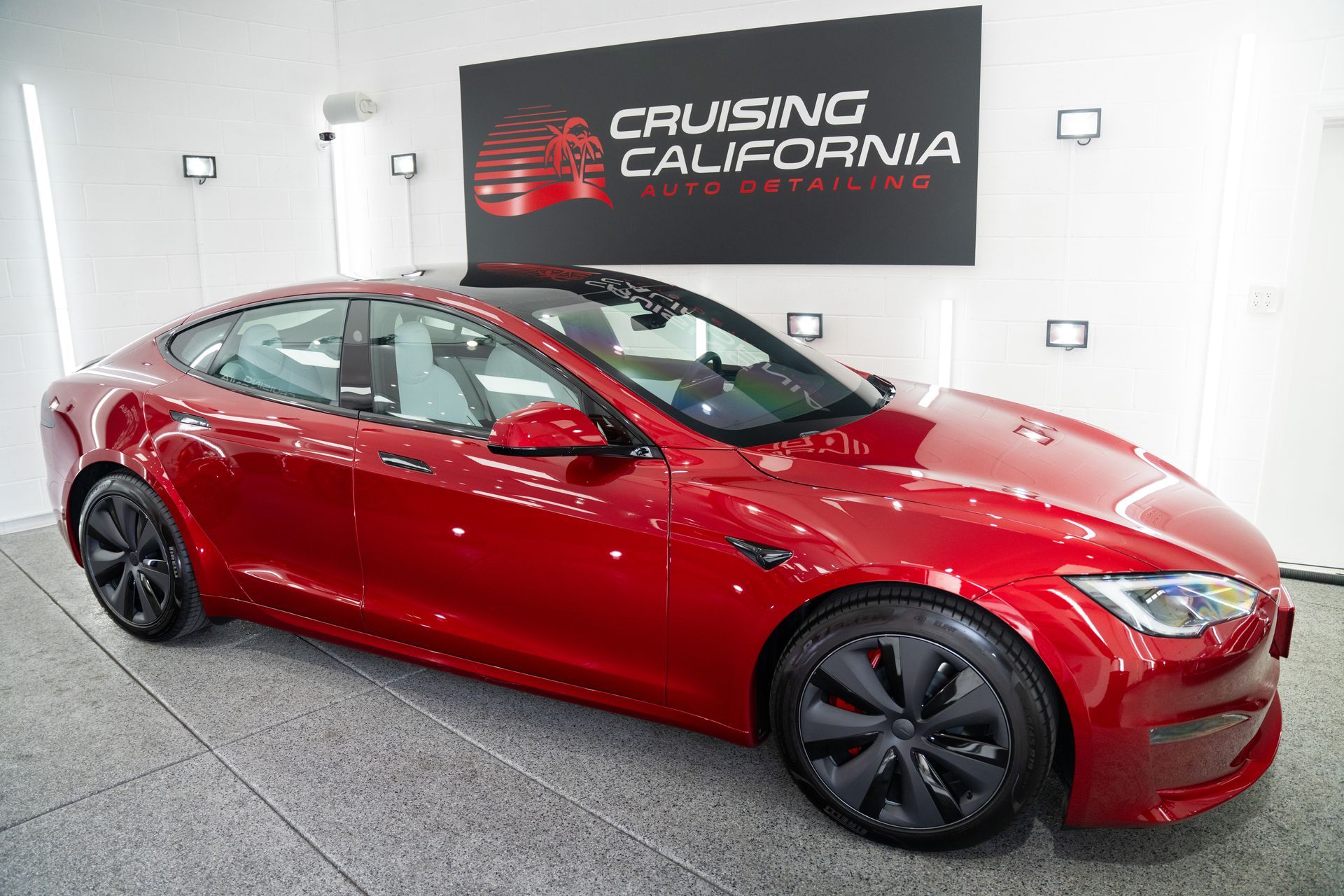 Ceramic coating car