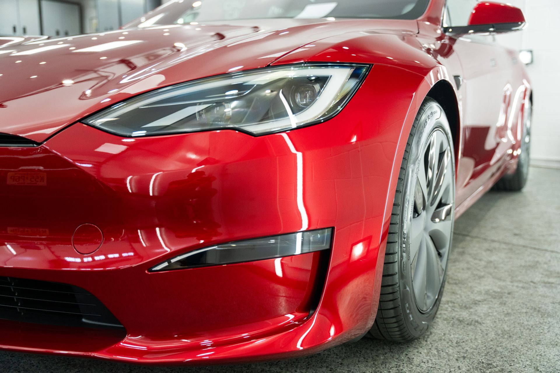 ceramic coating service for Tesla in El Cajon, CA