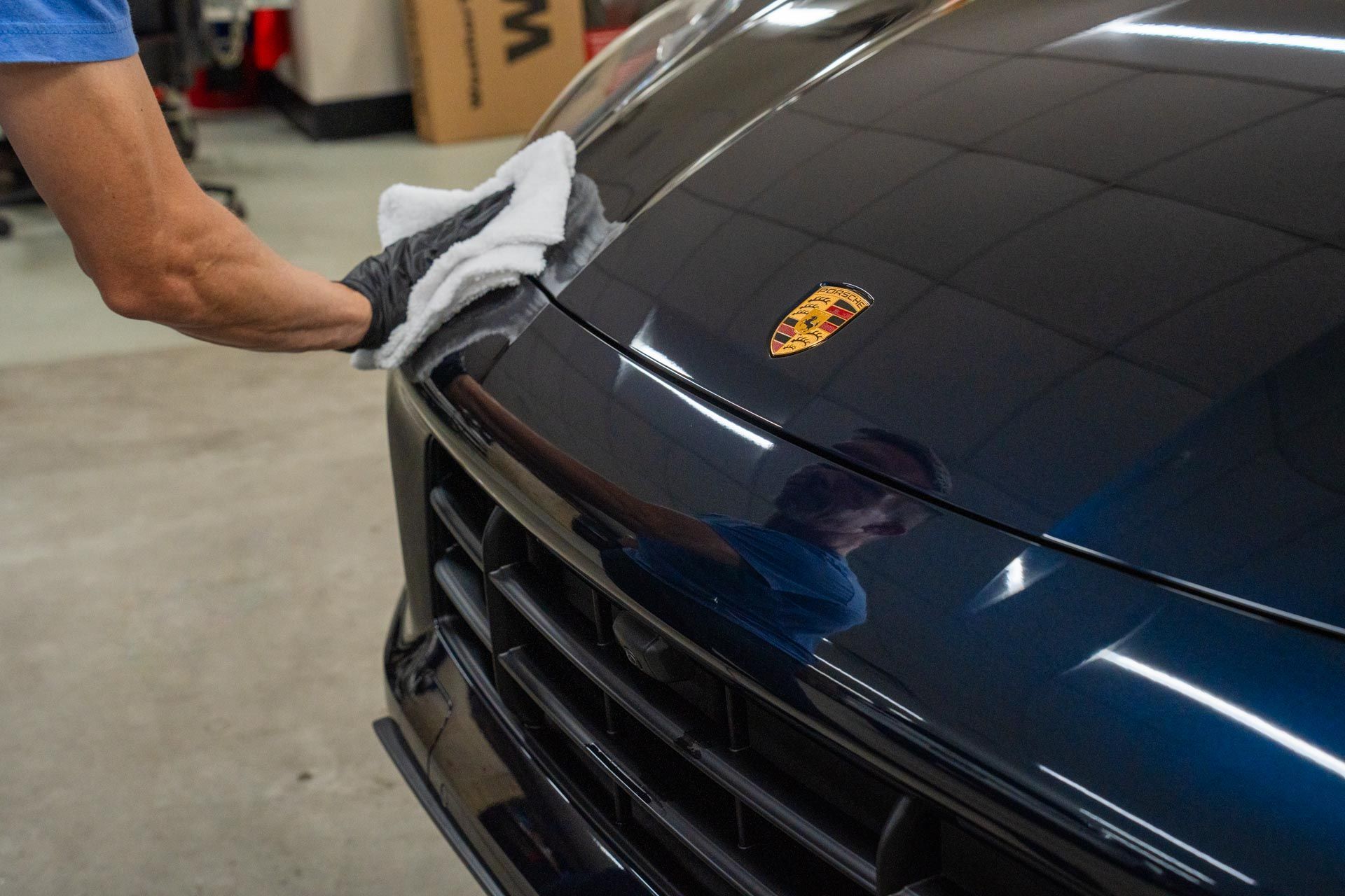 Ceramic Coating - Wiping The Hood In Poway, CA