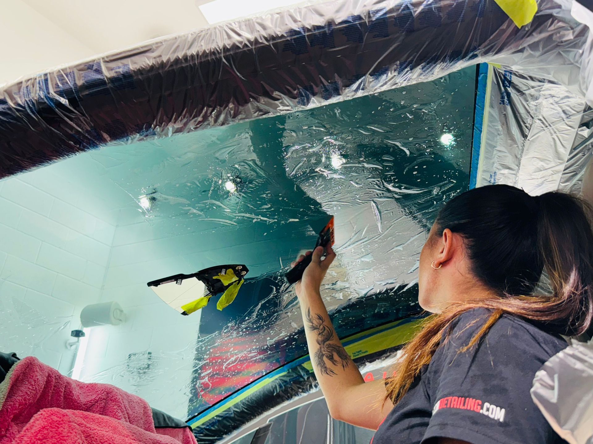 professional Tesla paint protection film in El Cajon, CA 