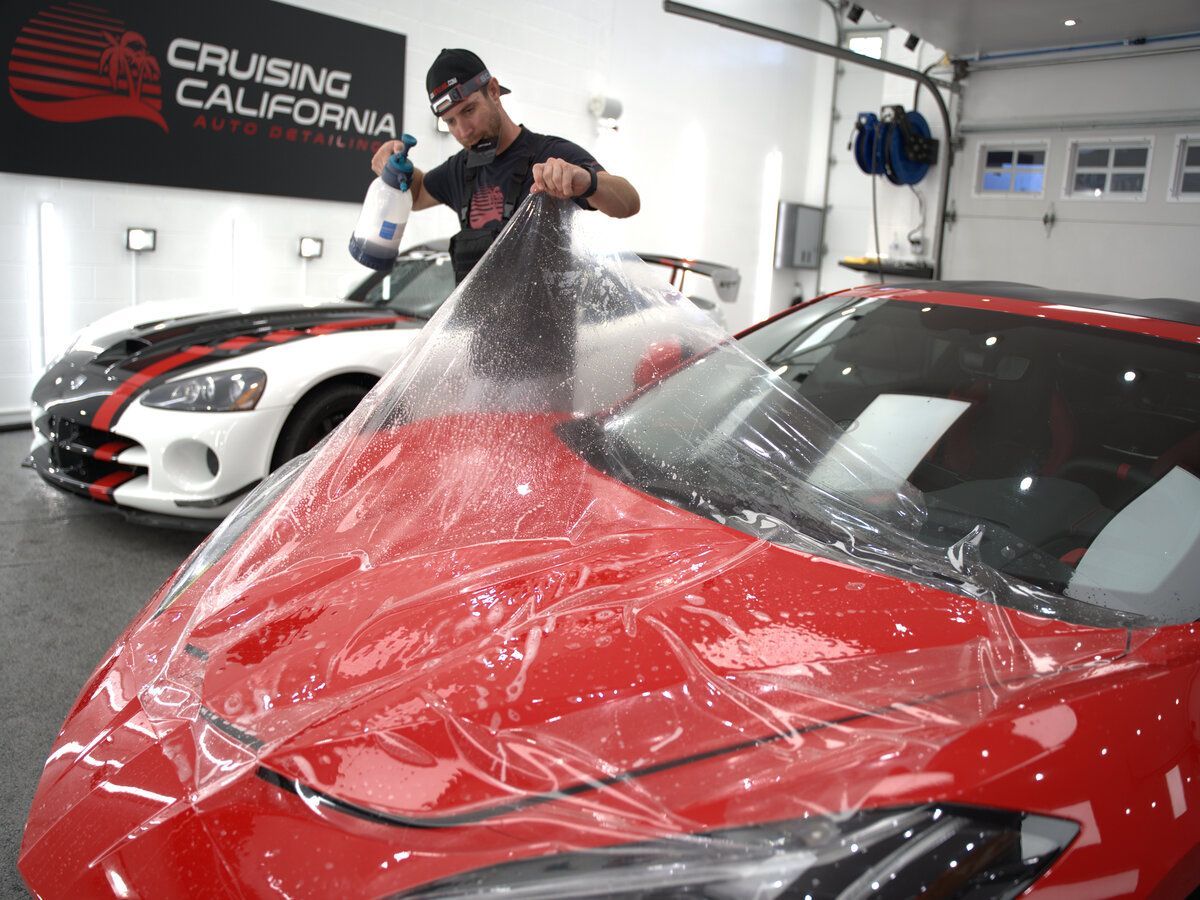 El Cajon, CA paint protection film installation
