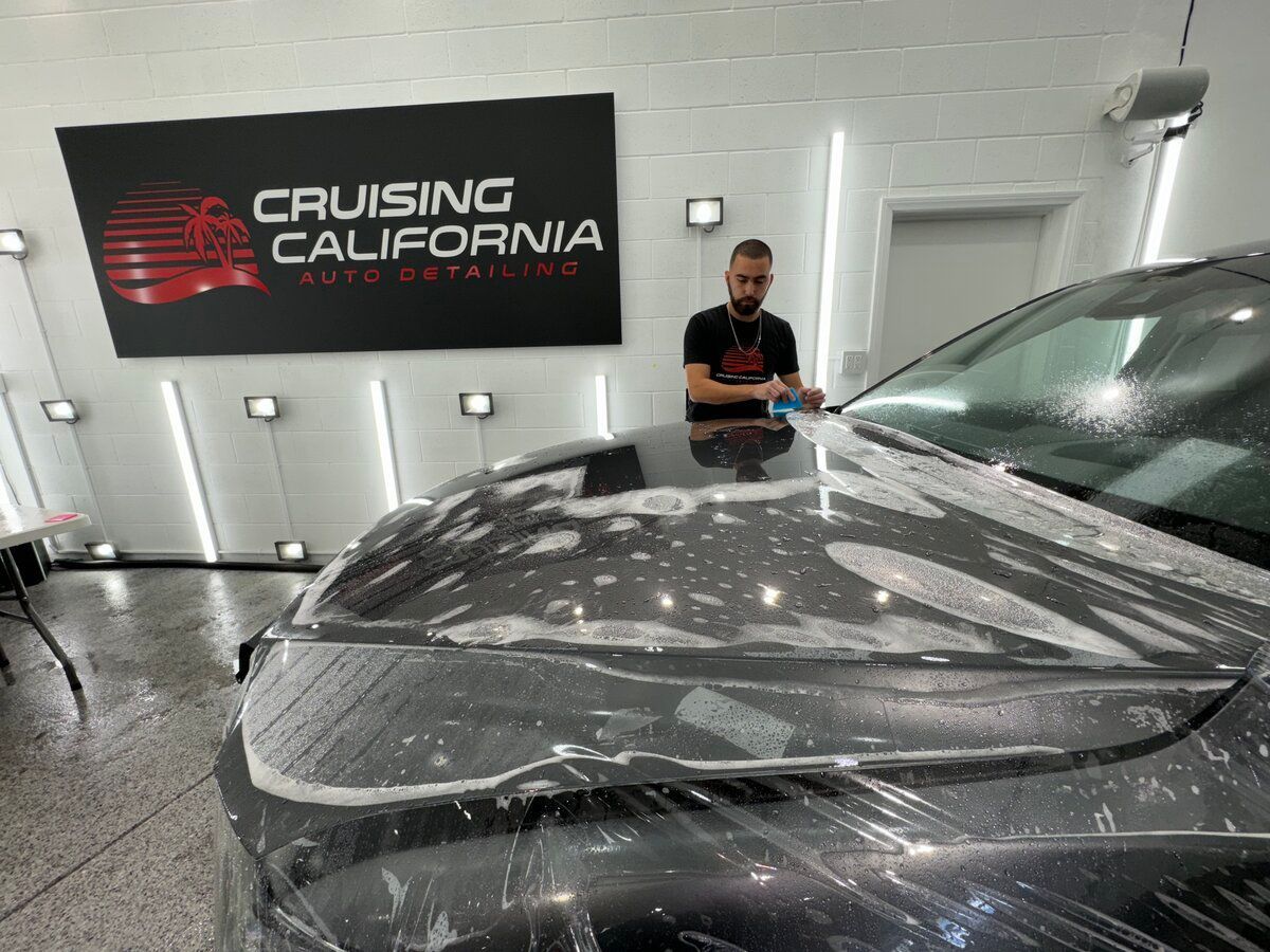 El Cajon, CA paint protection film installation