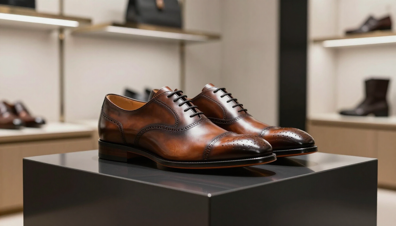 Calzature maschili di lusso e innovazione tecnologica