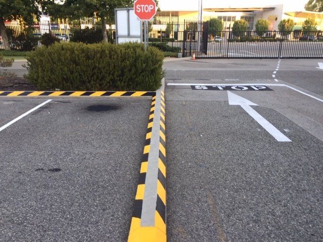 Speed Hump Marking