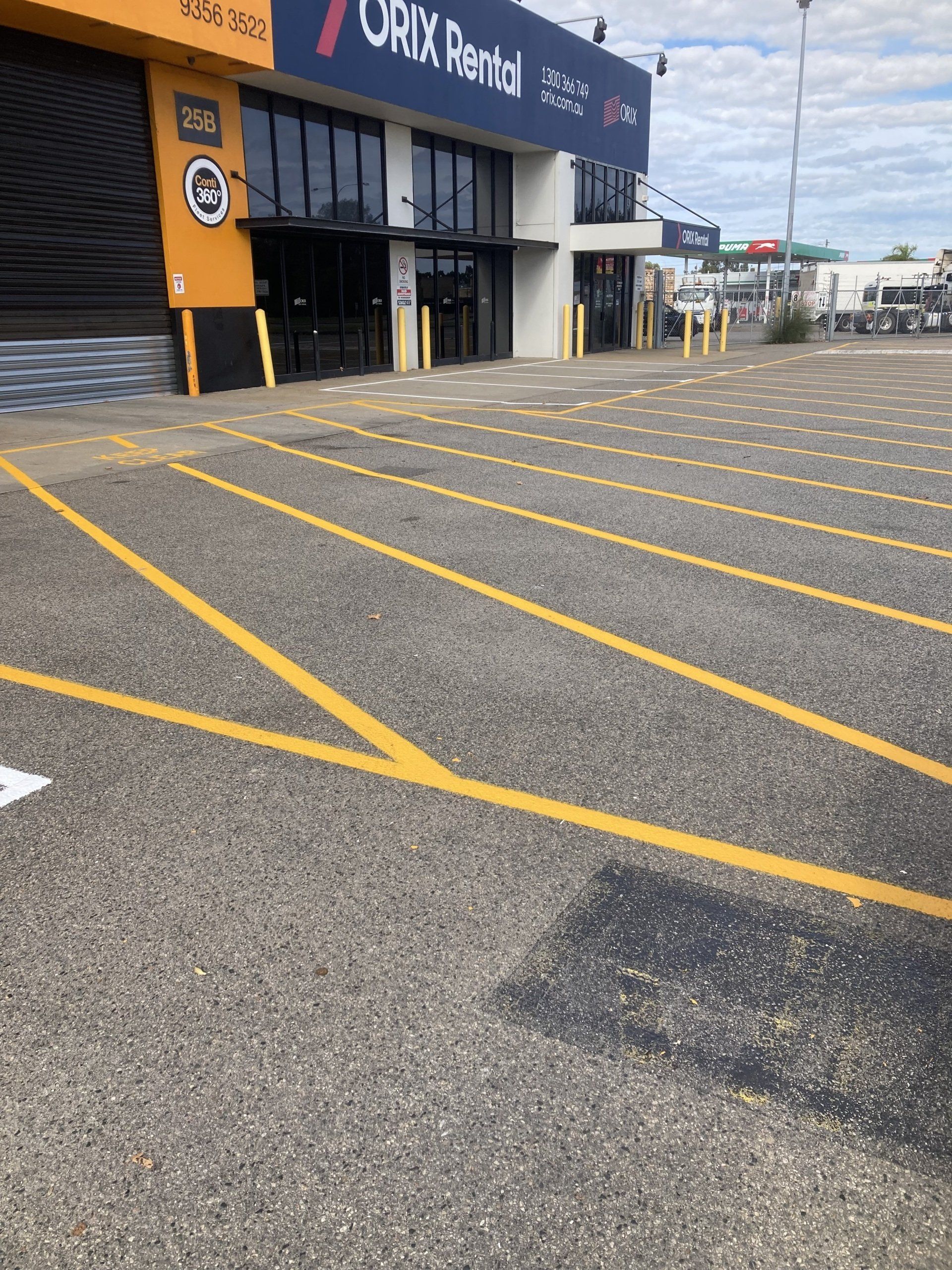 Line Striping Cross Walks