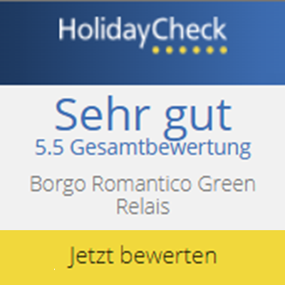 Badge di valutazione HolidayCheck: 