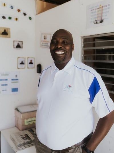 Solomon Madikane, eigenaar van Realistic Youth Centre in Kaapstad