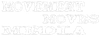 The word movement is written in white on a white background.