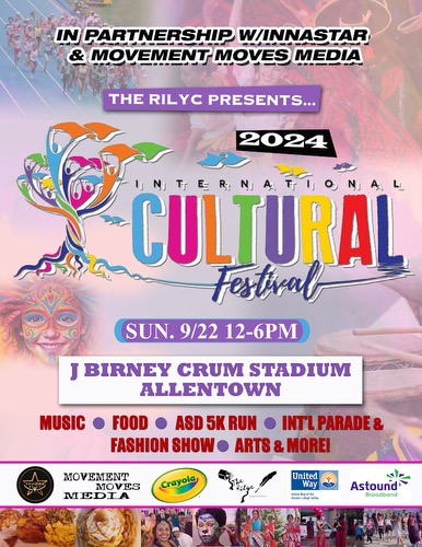 A poster for a cultural festival in partnership with innastar and movement moves media.
