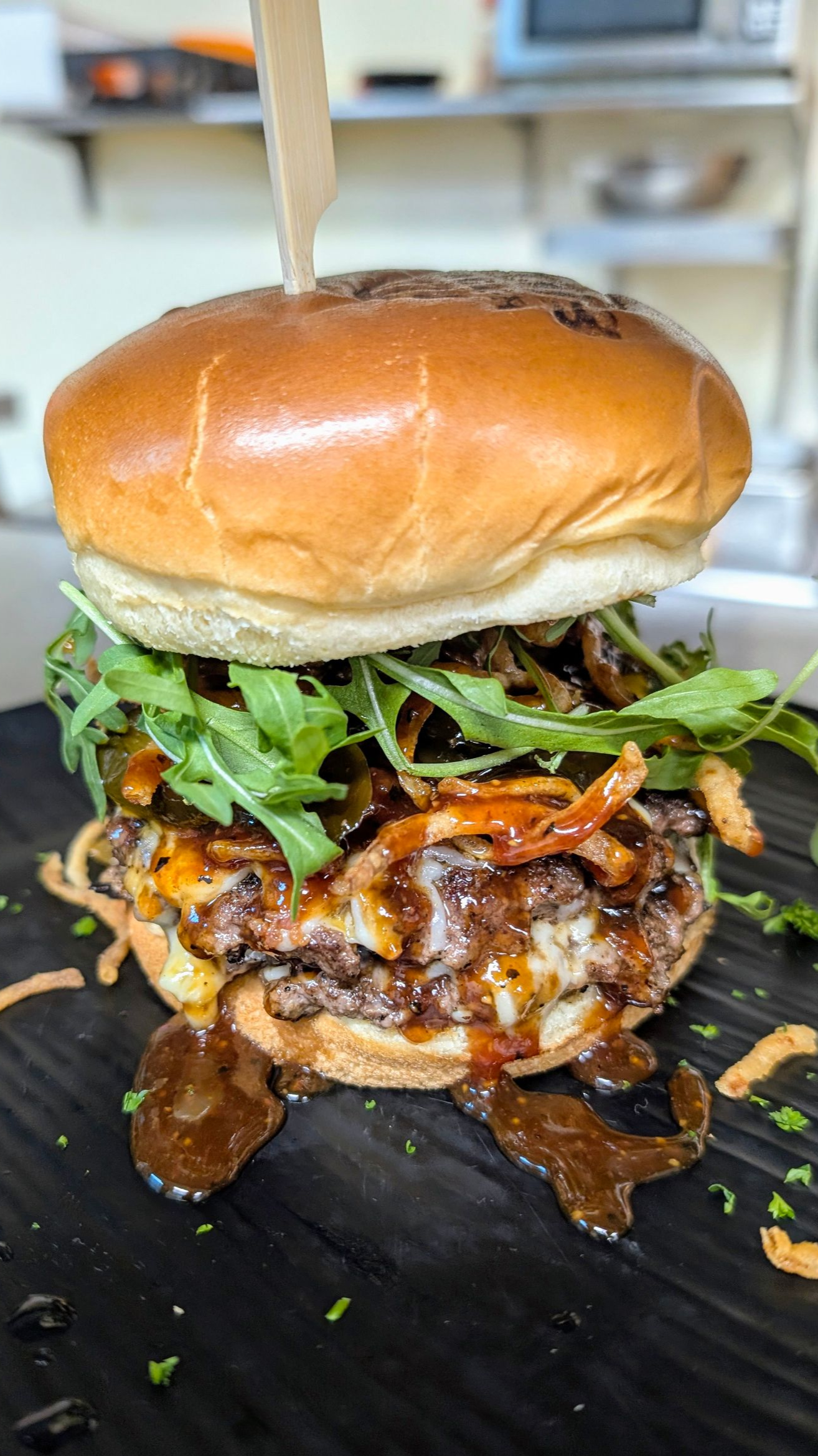 Half-Pound Craft Smash Burgers