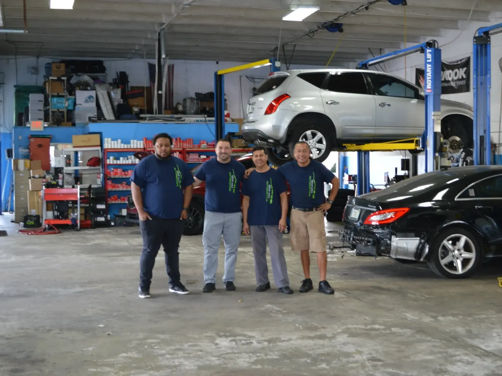 Certified Auto Repair Team Inside New Era Automotive Service Shop | New Era Automotive