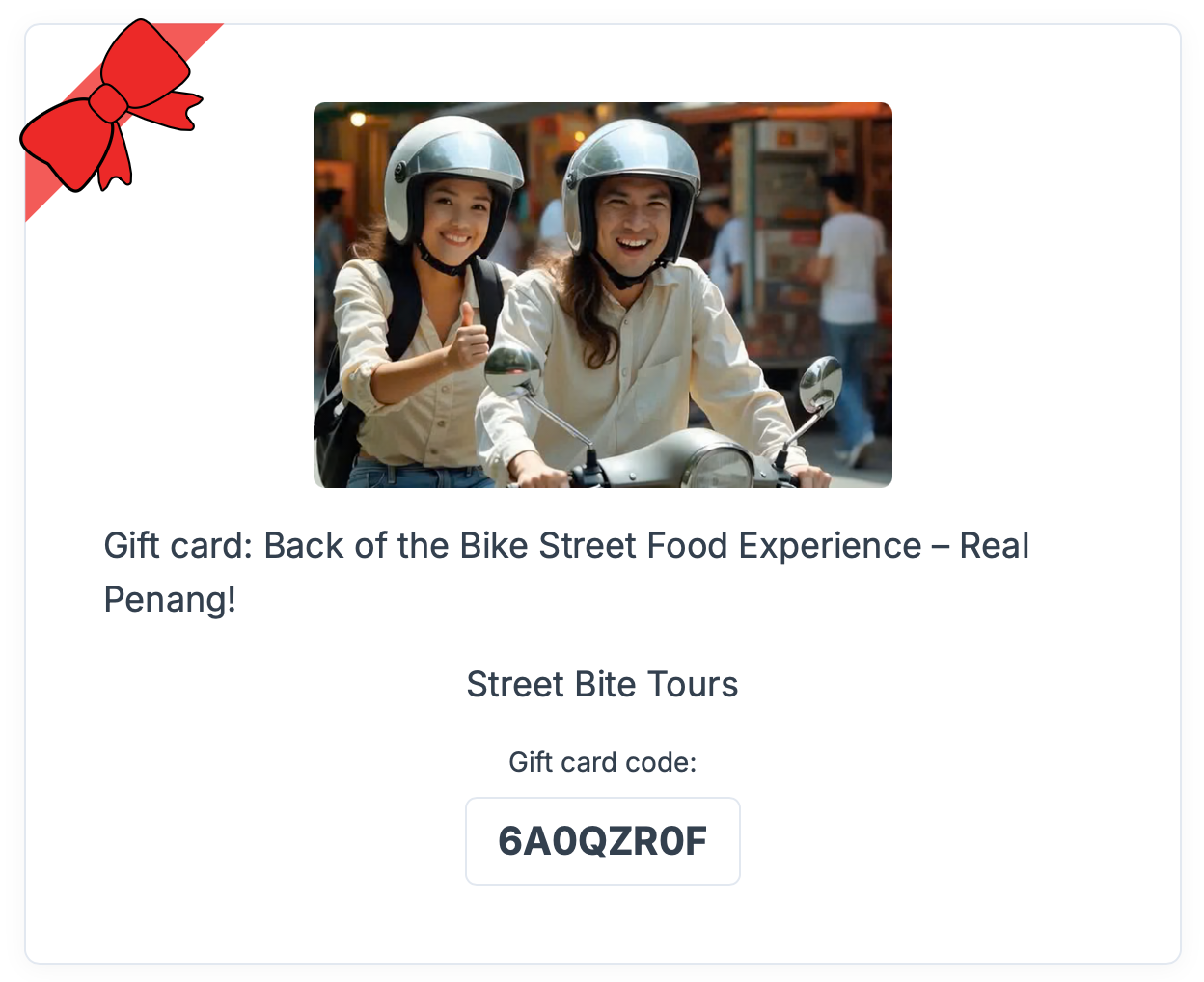Gift Card for Penang Street Food Tour – 4-Hour Immersive Experience in George Town