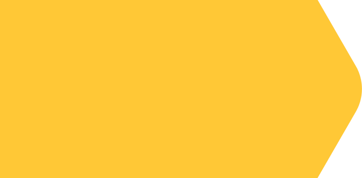 Yellow geometric shape with a notched right edge on a white background | Quality Auto Repair Tire & Auto Sales
