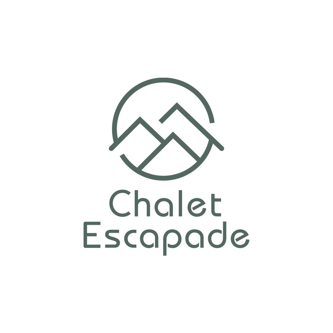 chalet escapade with mountains in a circle.