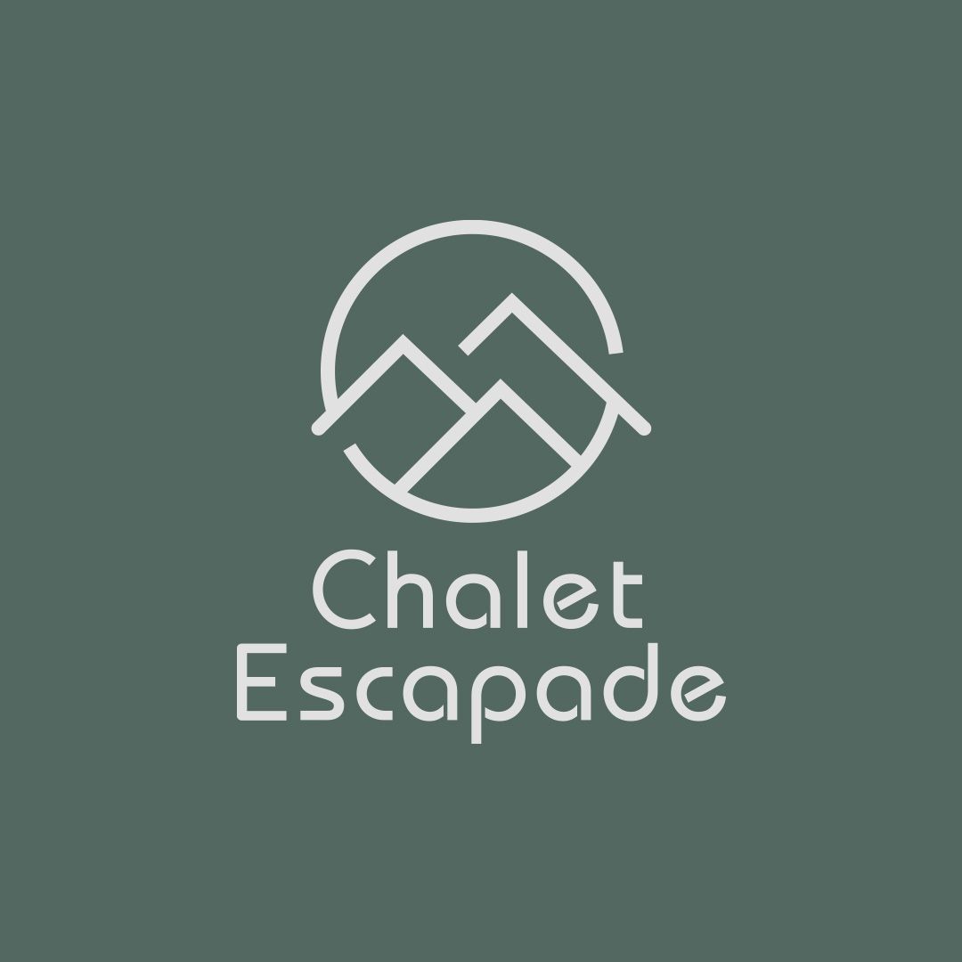 chalet escapade with mountains in a circle.