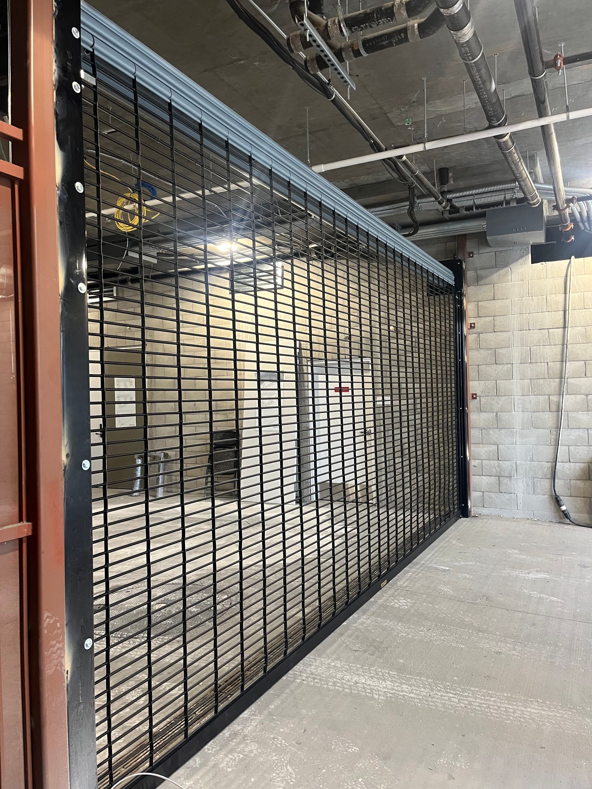 commercial parking garage door gate