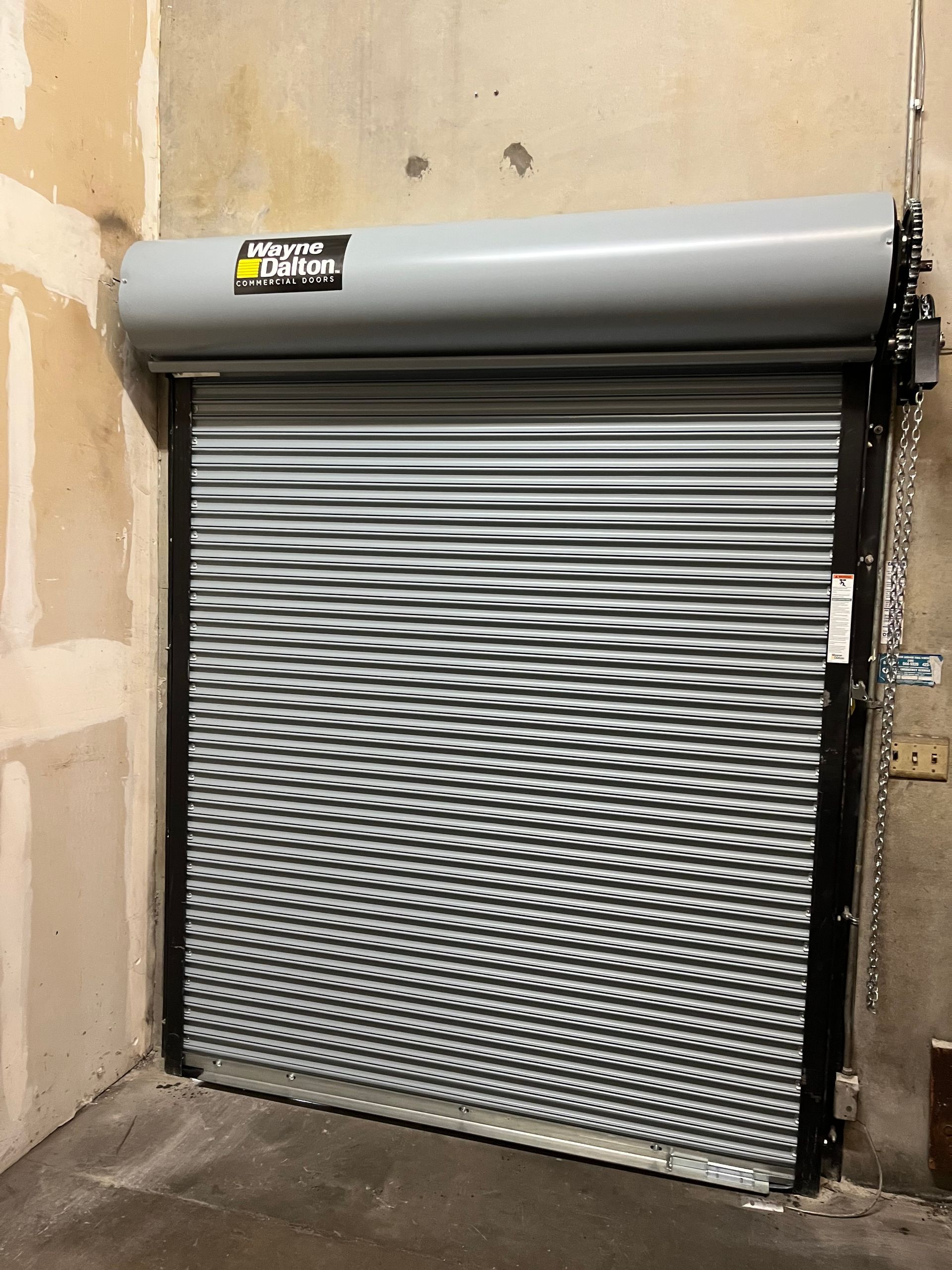 commercial roll up door installation