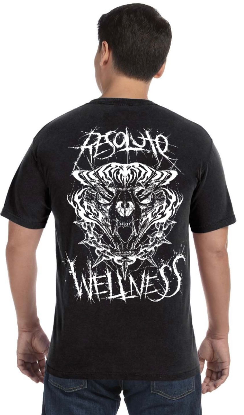 Black Resolute Wellness Shirt (Metal)
